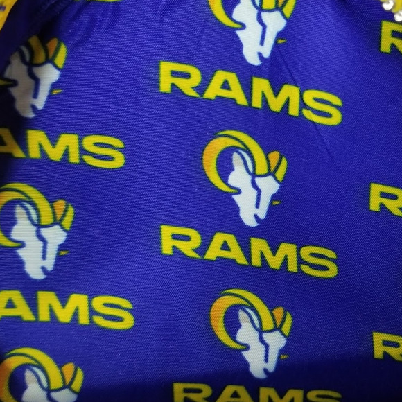 Loungefly NFL Los Angeles Rams Patches Mini Backpack NWT - Picture 6 of 6